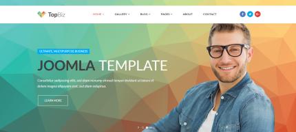 Template #80117 Bootstrap Bright Webdesign Template - Logo template Preview