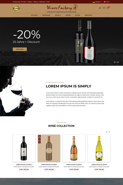 Template #80137 Store Template Webdesign Template - Logo template Preview