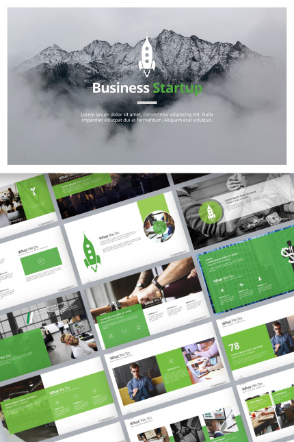 Template #80142 Startup Strat Webdesign Template - Logo template Preview
