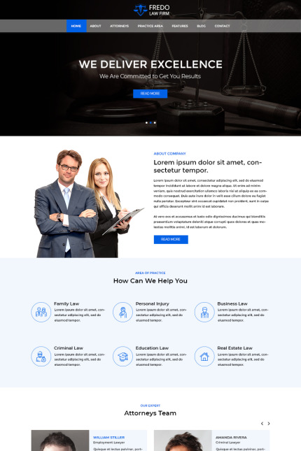 Template #80176 Firm Theme Webdesign Template - Logo template Preview