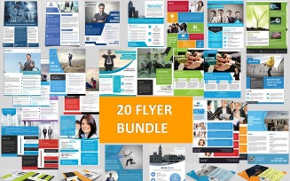 Business Flyer Bundle . 20 Corporate Flyer
