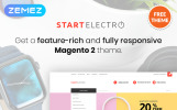 StartElectro - FREE eCommerce Magento Template Small Screenshot StartElectro - FREE eCommerce Magento Theme