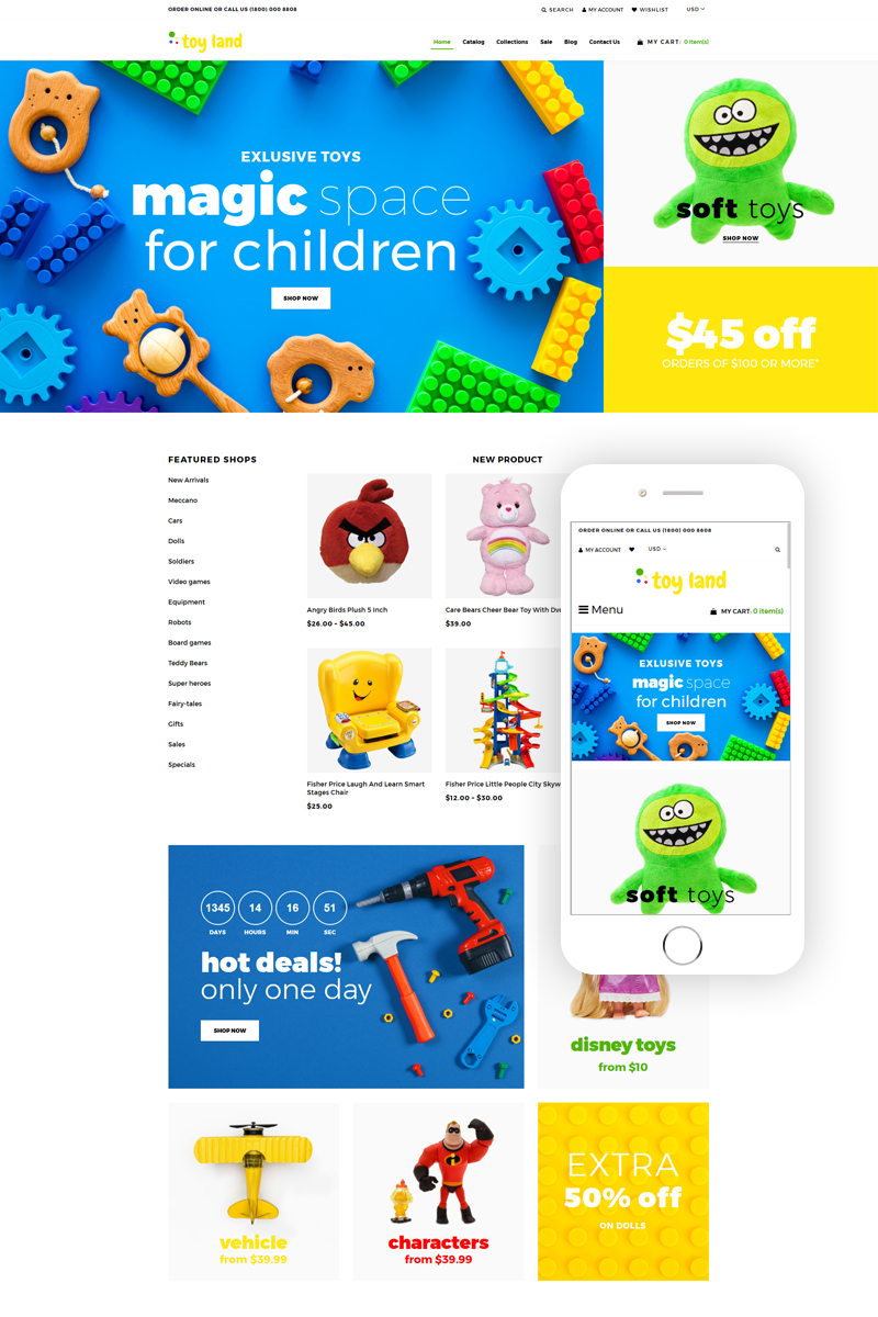 toyland online shopping