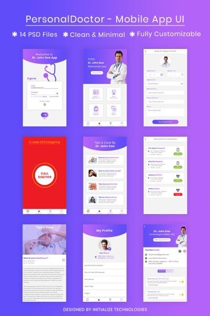 Template #80230 Patient Medical Webdesign Template - Logo template Preview