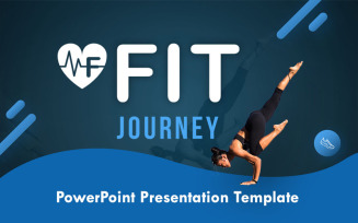 Fit Journey - Sporty PowerPoint template
