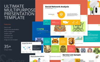 Mona - Ultimate Multipurpose PowerPoint template