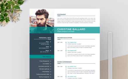Christine Resume Template