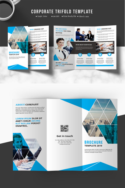 Template #80328 Business Brochure Webdesign Template - Logo template Preview