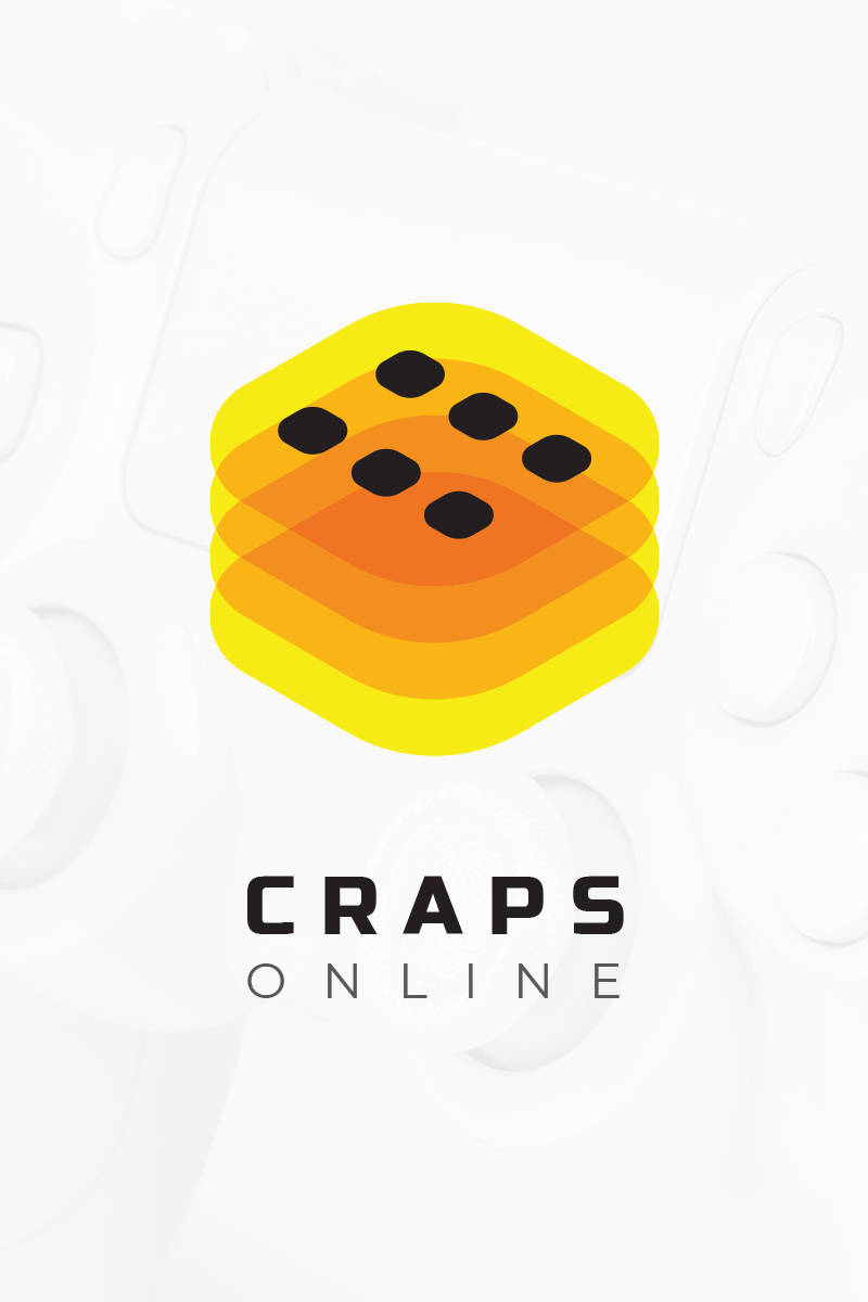 Craps Online - Mobile Game Logo Template