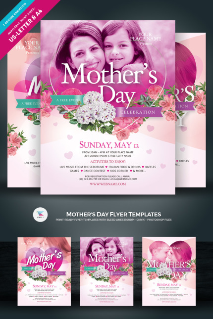 Template #80357 Mother Night Webdesign Template - Logo template Preview