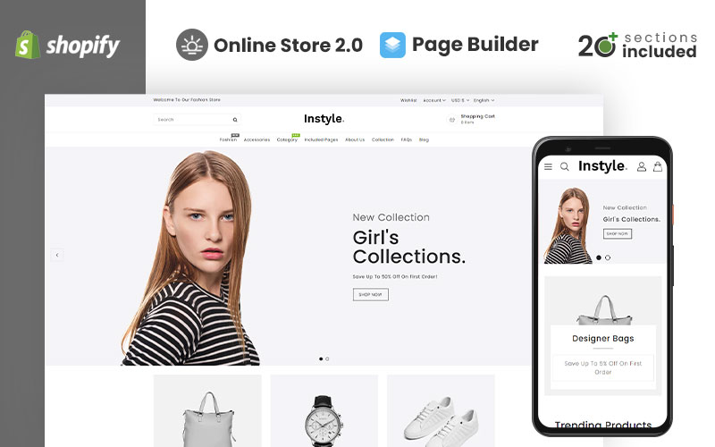 Instyle Fashion Shopify Theme