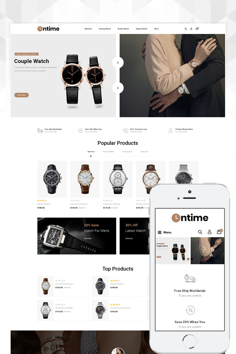 OnTime - Watch Store №80371 - скриншот