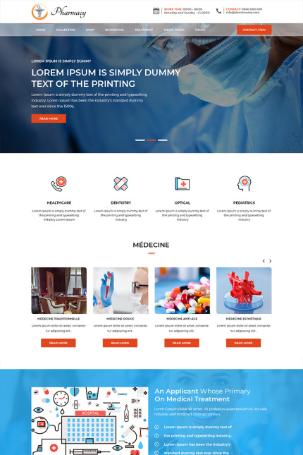 Template #80404 Services Medicine Webdesign Template - Logo template Preview