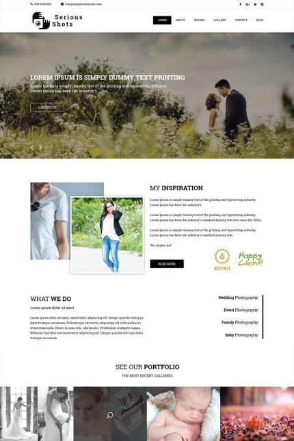 Template #80419 Photo Images Webdesign Template - Logo template Preview