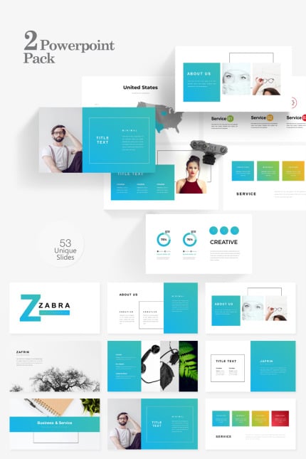 Template #80420 Presentation Clean Webdesign Template - Logo template Preview