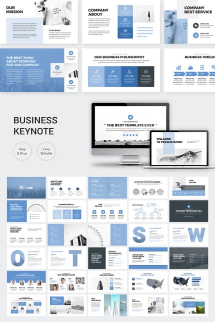 Template #80423 Keynote Business Webdesign Template - Logo template Preview