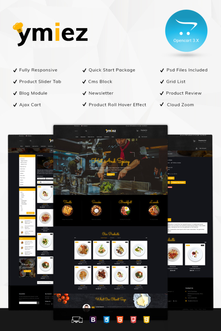 OpenCart Templates