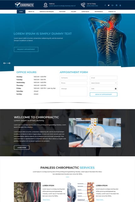 Template #80498 Clinic Medical Webdesign Template - Logo template Preview