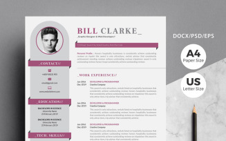 Bill Clarke - Resume Template