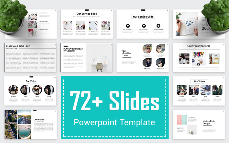 Creation - Business PowerPoint template PowerPoint Template