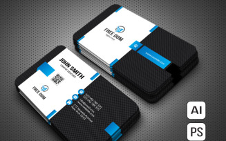 EPS & PSD Modern Business card - Corporate Identity Template
