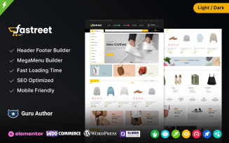 Fastreet - Multipurpose Fashion and Jewelry WooCommerce Theme
