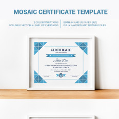 Zertifikat Vorlagen Auszeichnungs Templates Templatemonster