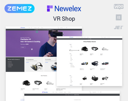 Newelex - Electronics ECommerce Classic Elementor WooCommerce Theme