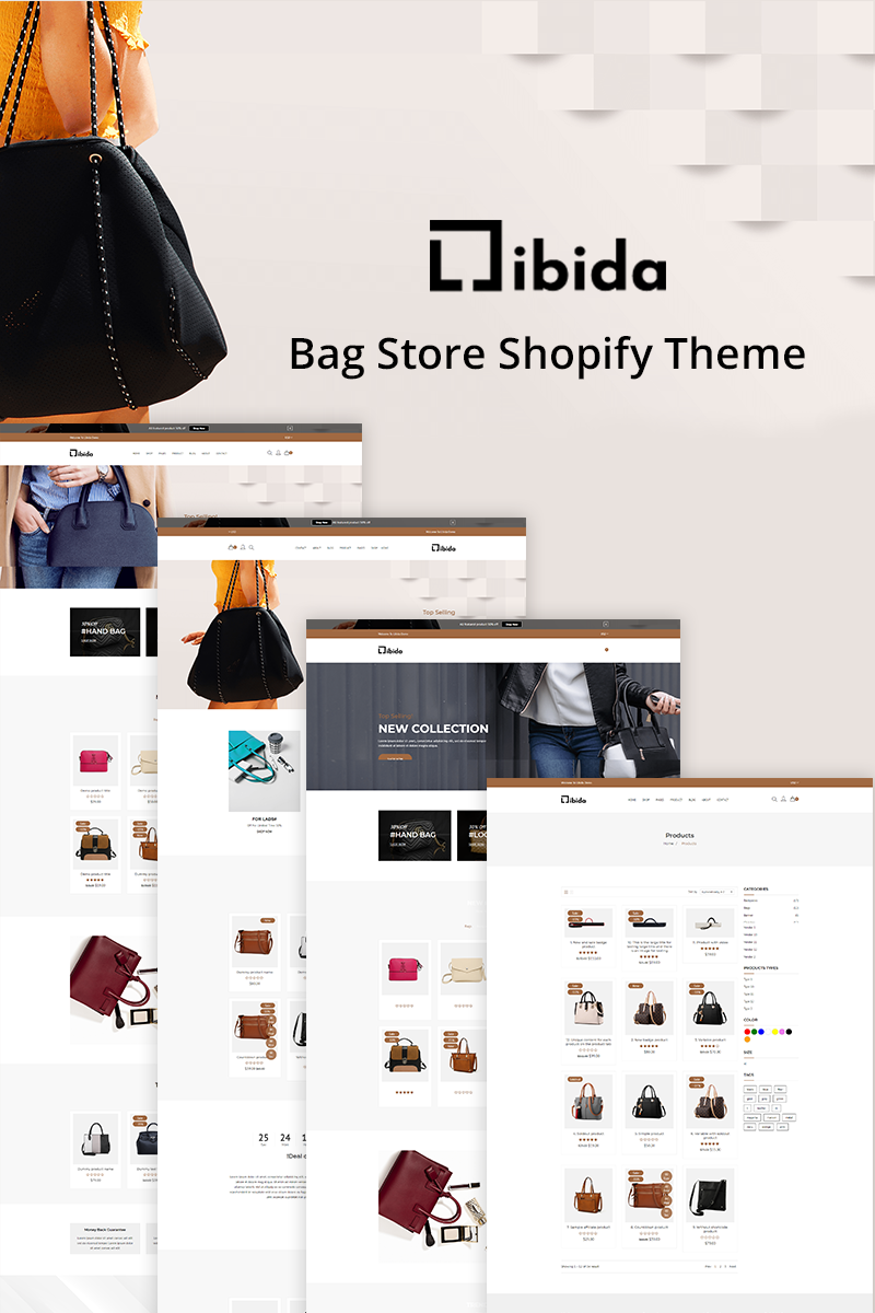 Libida – Bag Store Shopify Theme