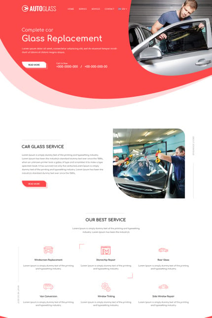 Template #80615 Repair Maintenance Webdesign Template - Logo template Preview