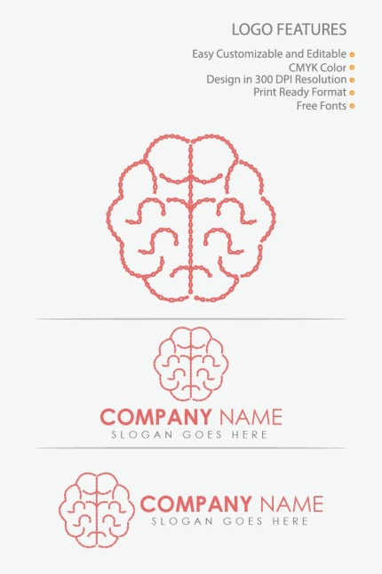 Template #80635 Background Logo Webdesign Template - Logo template Preview