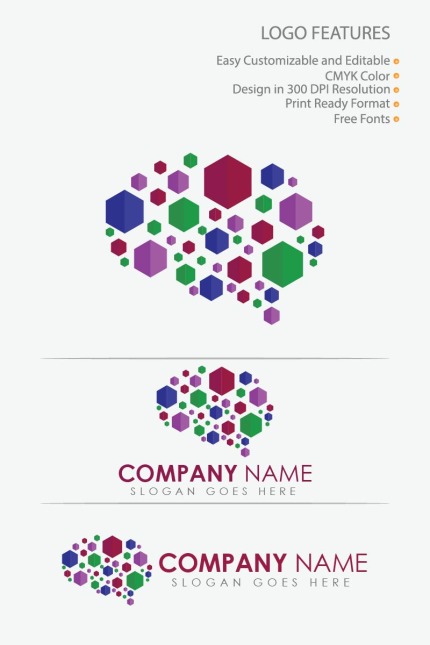 Template #80650 Logo Vector Webdesign Template - Logo template Preview