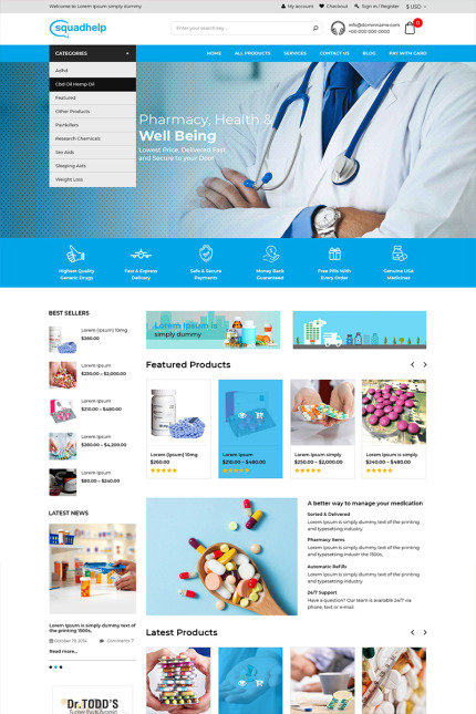 Template #80655 Store Template Webdesign Template - Logo template Preview