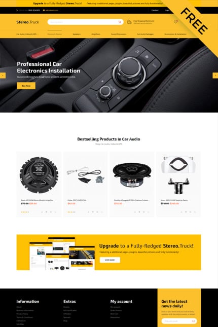 Template #80668 Car Ecommerce Webdesign Template - Logo template Preview