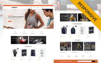 Disport - Sports Accessories Store OpenCart Responsive Template