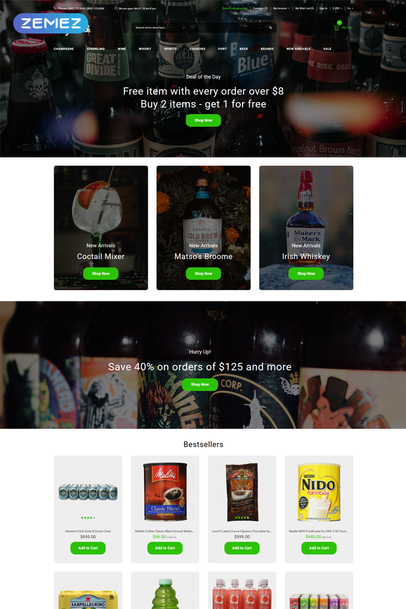 Lightdix - Lighting & Electricity Multipage Clean OpenCart Template