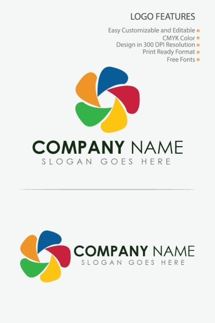 Template #80717 Design Icon Webdesign Template - Logo template Preview