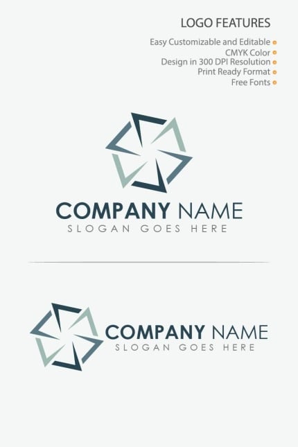 Template #80720 Design Abstract Webdesign Template - Logo template Preview