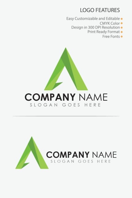 Template #80728 Letter Abstract Webdesign Template - Logo template Preview