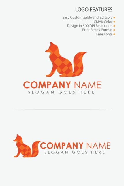 Template #80730 Logo Animal Webdesign Template - Logo template Preview