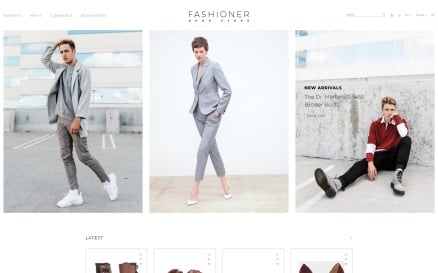 Fashioner - shoes store OpenCart Template