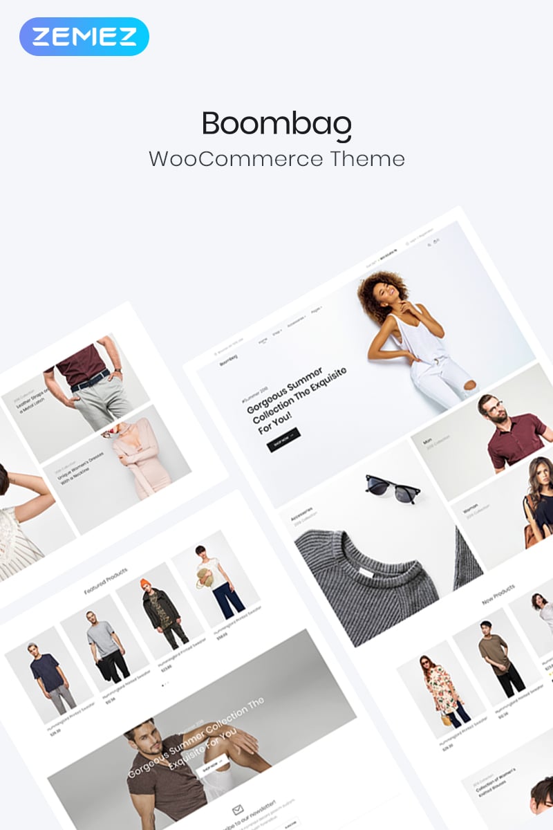 Boombag - Apparel ECommerce Modern Elementor WooCommerce Theme - screenshot
