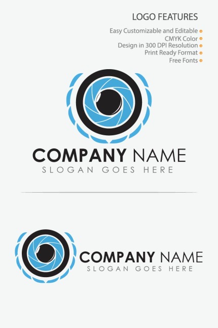 Template #80848 Logo Vector Webdesign Template - Logo template Preview