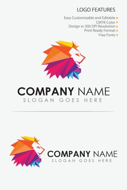 Template #80856 Logo Vector Webdesign Template - Logo template Preview