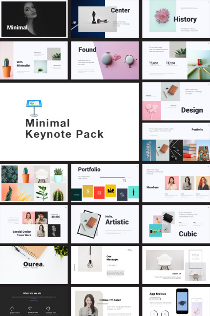 Template #80864 Minimal Business Webdesign Template - Logo template Preview