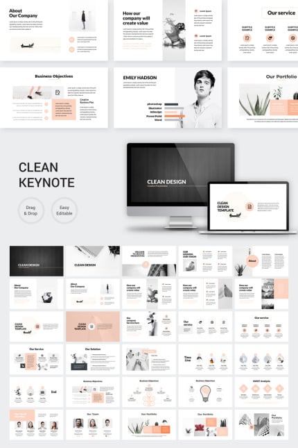 Template #80870 Keynote Business Webdesign Template - Logo template Preview