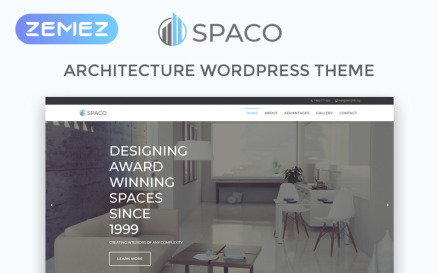Spaco - Architecture Multipurpose Modern Elementor WordPress Theme