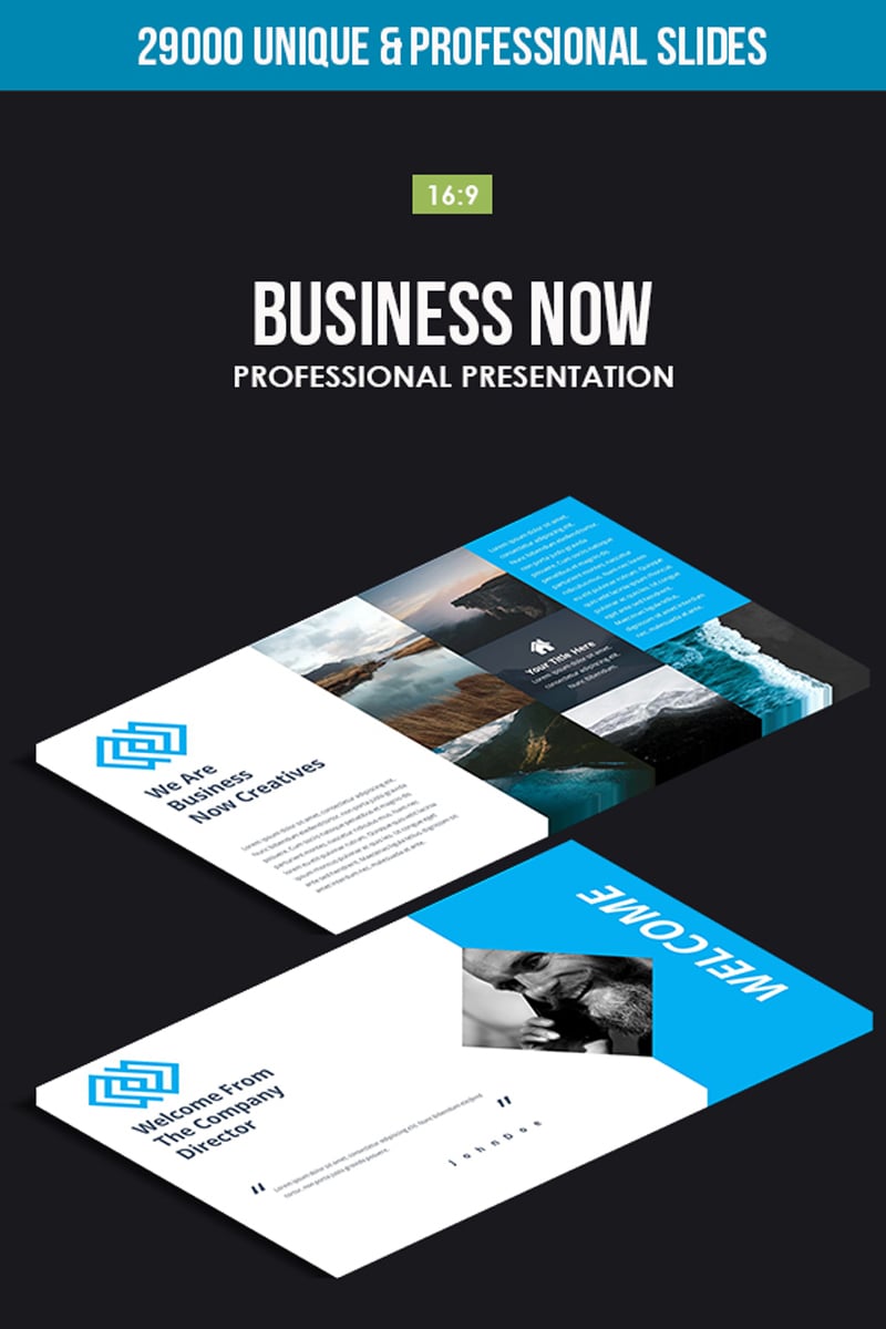 Business Now Powerpoint #80862 - Ekran resmi