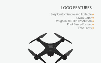Drone Company Logo Template
