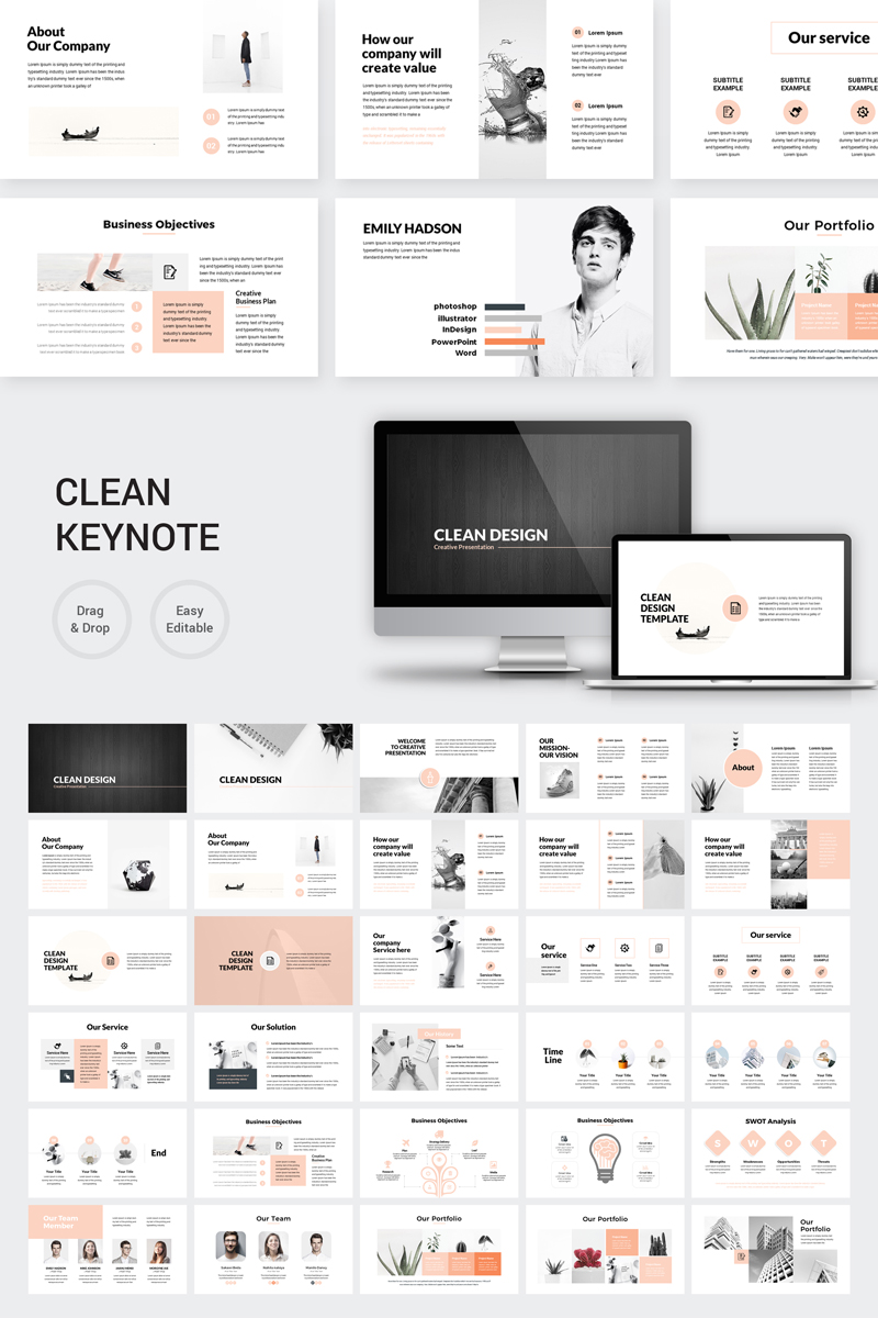 Graphics Keynote Template - screenshot